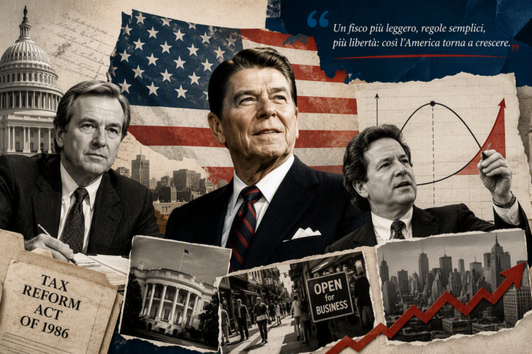 Quarant’anni fa, la riforma fiscale che ha rilanciato l’America